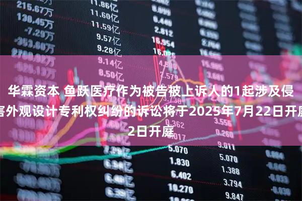 华霖资本 鱼跃医疗作为被告被上诉人的1起涉及侵害外观设计专利权纠纷的诉讼将于2025年7月22日开庭